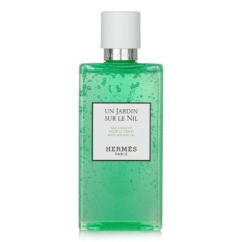 hermes un jardin sur le nil shower gel|Un Jardin Sur Le Nil by Hermes 6.5 oz Body shower Gel.